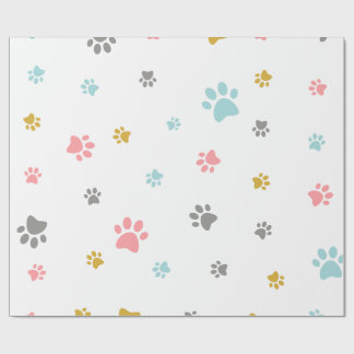 Cat gift wrapping paper