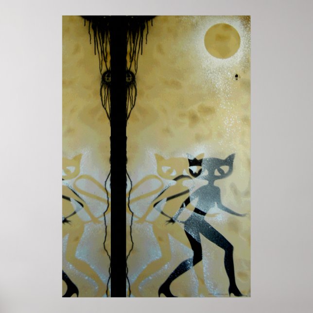 Cat Girl Night Poster (Front)