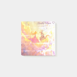 Cat Girl Princess & Cat Knight Boy Post-It Notes