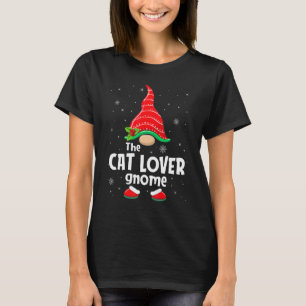 Cat Gnome Matching Family Group Christmas Party P T-Shirt