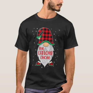 Cat  Gnome Matching Family Group Christmas Party P T-Shirt