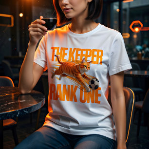 Cat Goalkeeper Tee – Funny Soccer Gift