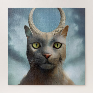 Cat God Jigsaw Puzzle