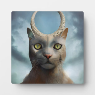 Cat God Plaque