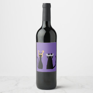 Cat Gods Wine Label