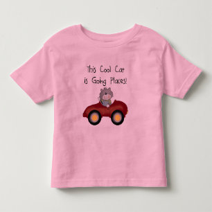 Cat Going Places Red Car tshirts and Gifts