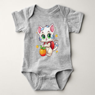 Cat Going To School-85241 Baby Bodysuit