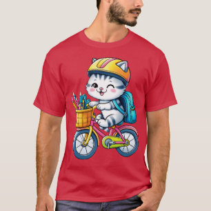 CAT GOING TO SCHOOL T-Shirt