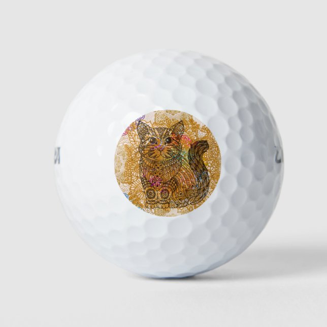 Cat Golf Ball (Front)