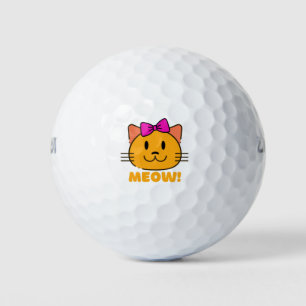 cat golf balls