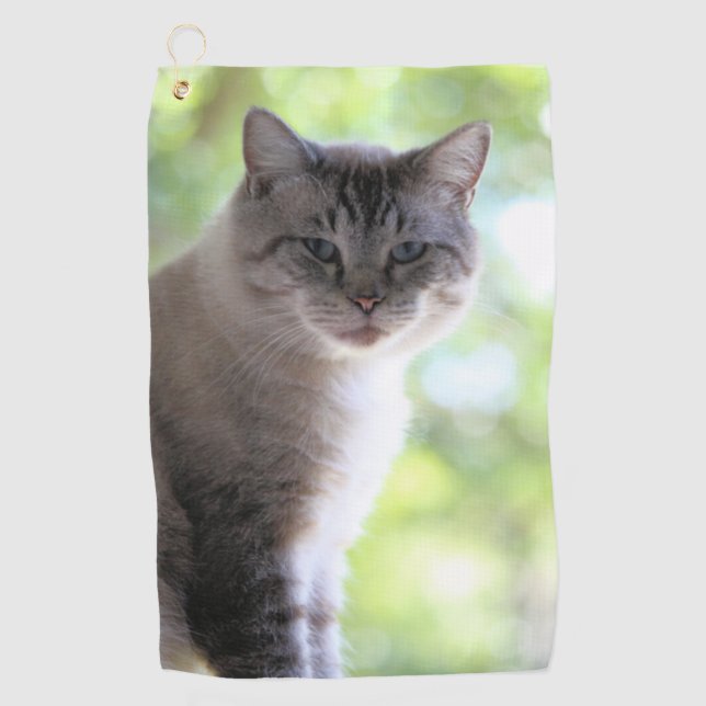 Cat Golf Towel (Front)