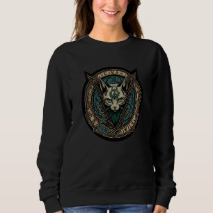Cat Goth Fashion Witchcraft Halloween  1 Sweatshirt