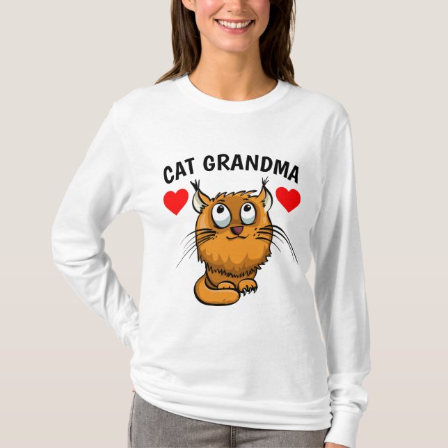 CAT GRANDMA T-SHIRTS (Front)