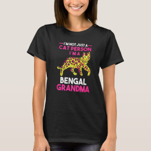 Cat Grandmother Bengal Grandma T-Shirt