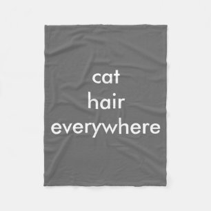Cat Hair Everywhere blanket