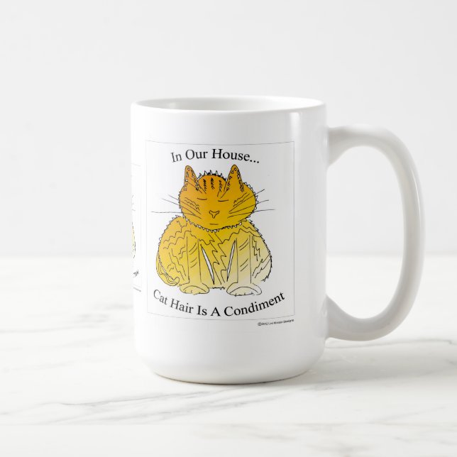 Cat Hair is a Condiment - Mug (Right)