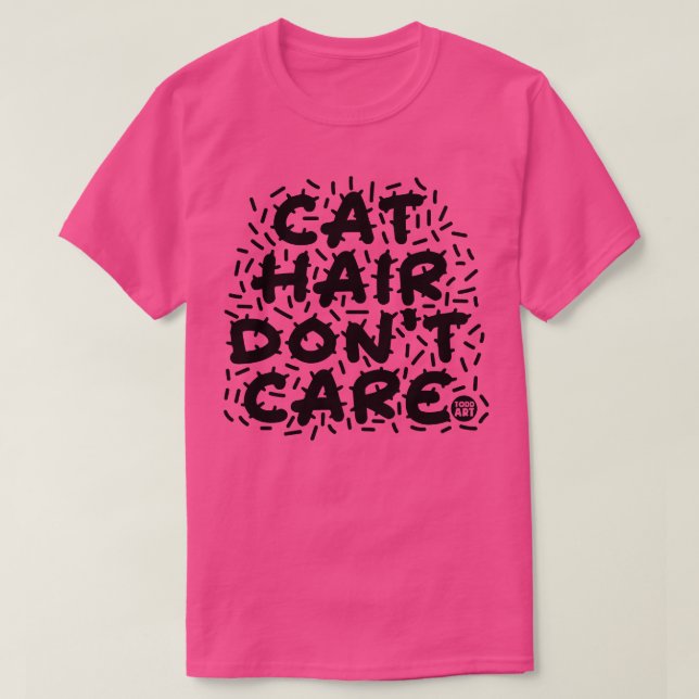 cat hair T-Shirt (Design Front)