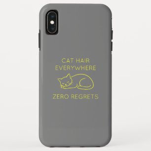 Cat hair zero regrets Case-Mate iPhone case