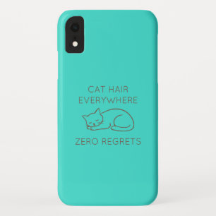 Cat hair zero regrets Case-Mate iPhone case