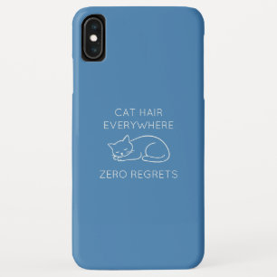 Cat hair zero regrets Case-Mate iPhone case