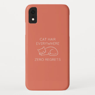 Cat hair zero regrets Case-Mate iPhone case