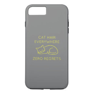 Cat hair zero regrets Case-Mate iPhone case