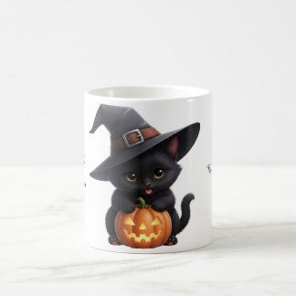 Cat Halloween Family Coffee Mug