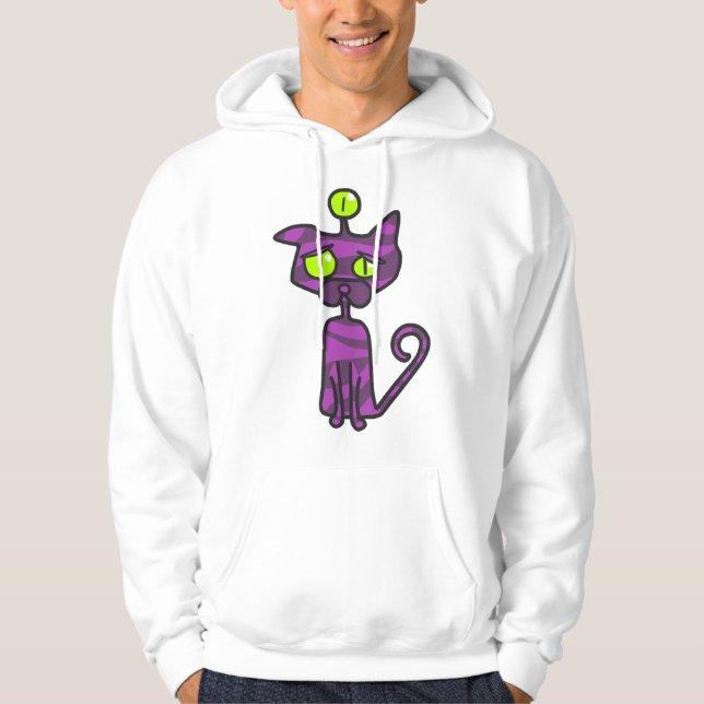 Cat Halloween  Hoodie (Front)