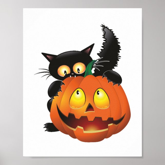 CAT HALLOWEEN    POSTER (Front)