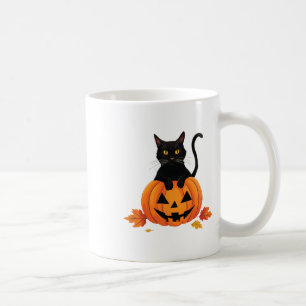 Cat Halloween Pumpkin For Women Men Kids 1 Coffee Mug