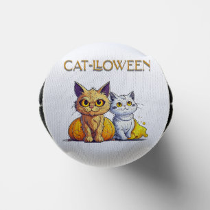 Cat Halloween  Seltzer Can Cooler