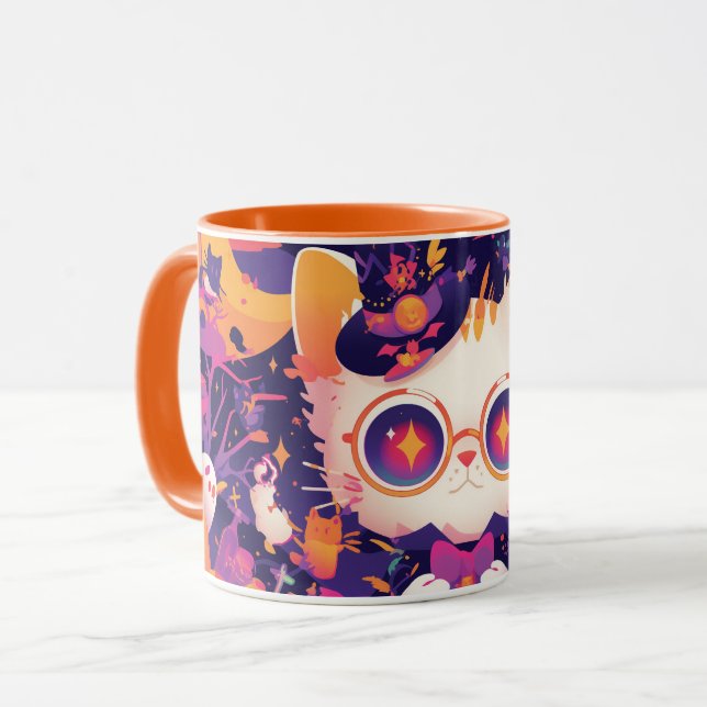 Cat - Halloween Themed | Mug (Front Left)
