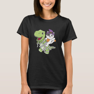 Cat Happy Halloween Mummy rex Cats Halloween T-Shirt