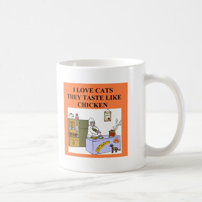 cat hater design coffee mug (Right)