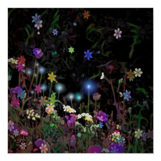 CAT HIDING POSTER (Front)