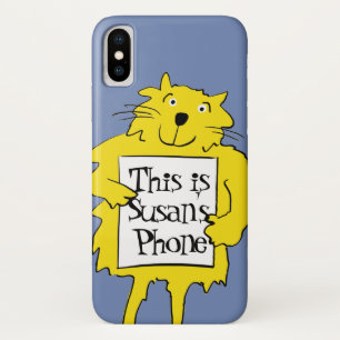 Cat Holding Card Showing Ownership Case-Mate iPhone Case