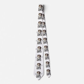 Cat Holding Free Hugs Sign Tie