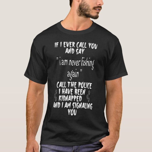 Cat holds glass with fish inside T-Shirt (Front)