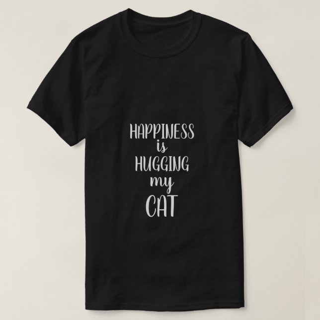 Cat Hugs T-Shirt (Design Front)