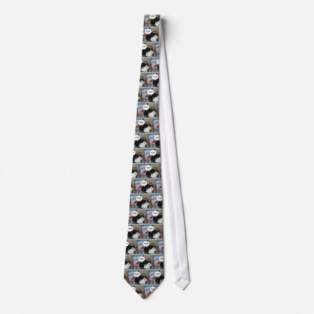 Cat Humour Tie (Front)