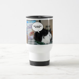 Cat Humour Travel Mug