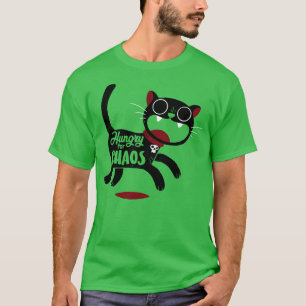 Cat Hungry For Chaos T-Shirt