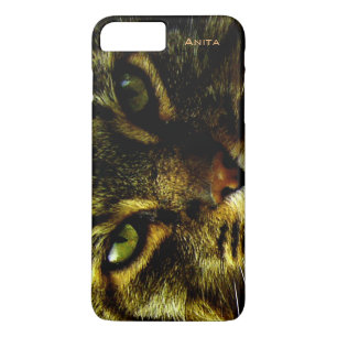 Cat Hypnotizing Eyes Photo Case-Mate iPhone Case