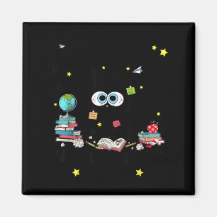 Cat I Survived 67 Days Of School Teachers Students Magnet