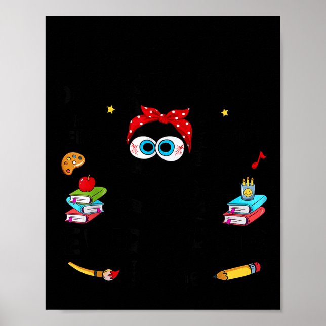 Cat I Survived 67 Days Of School Teachers Students Poster (Front)