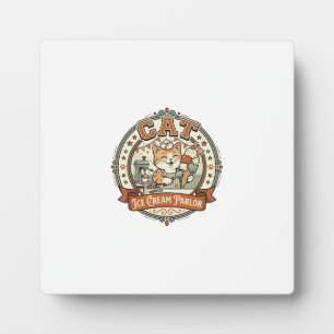 Cat Ice Cream Parlour Cat Ice Cream Parlour Cat Vi Plaque