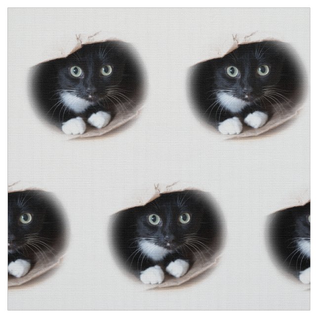 Cat in a bag fabric (Swatch)