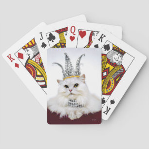 Cat in a Crown Playing Cards