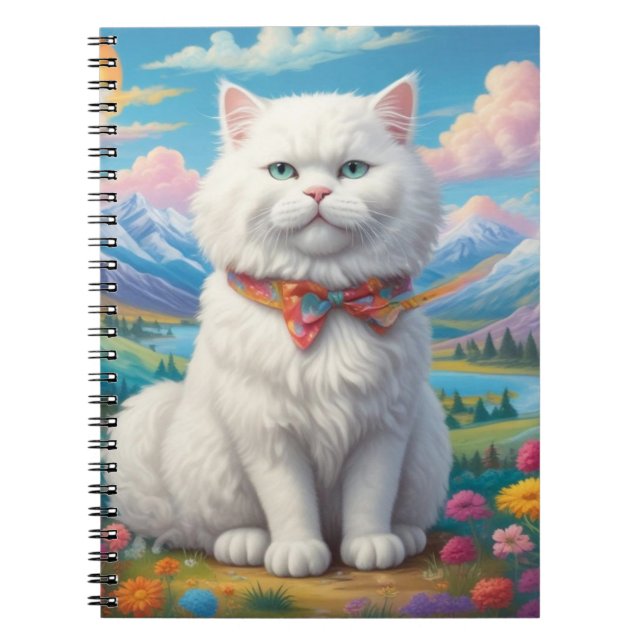 Cat in a Field Notebook (Front)