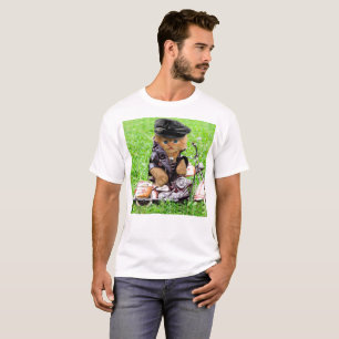 Cat in a motorcycle T-Shirt